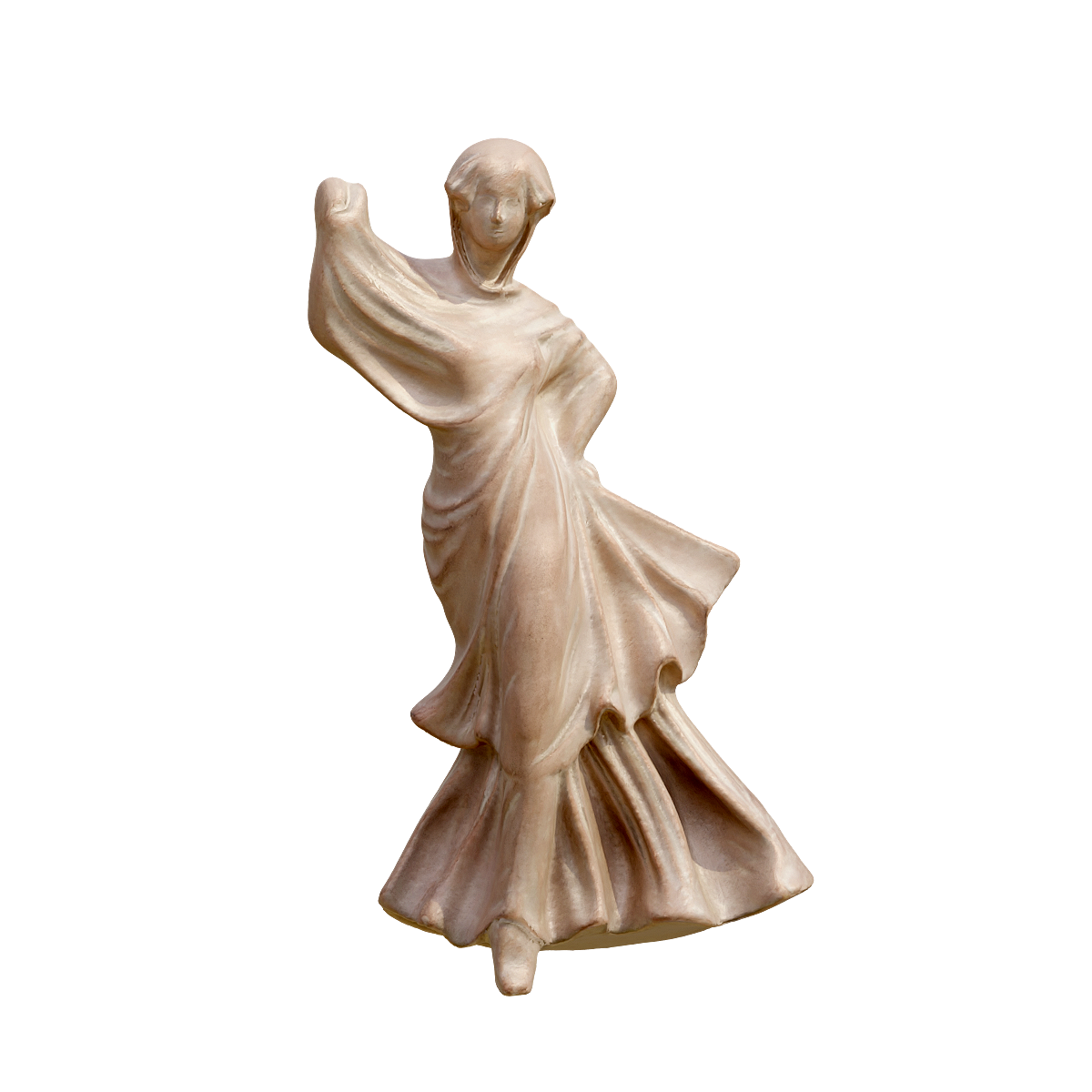 米拉的舞者赤陶土雕像 | 巴黎,雕像3D模型,法国,卢浮宫博物馆,古希腊时期,赤陶土雕像,米拉的舞者,公元前350年左右,雅典制陶工人,LadanseusedeMyrina,3D模型,3D打印,3D素材,obj,glTF,fbx,dae,stl,3ds,glb,usdz,3dmax,blender模型,VisionPro,3D建模,3D扫描,3d打印模型