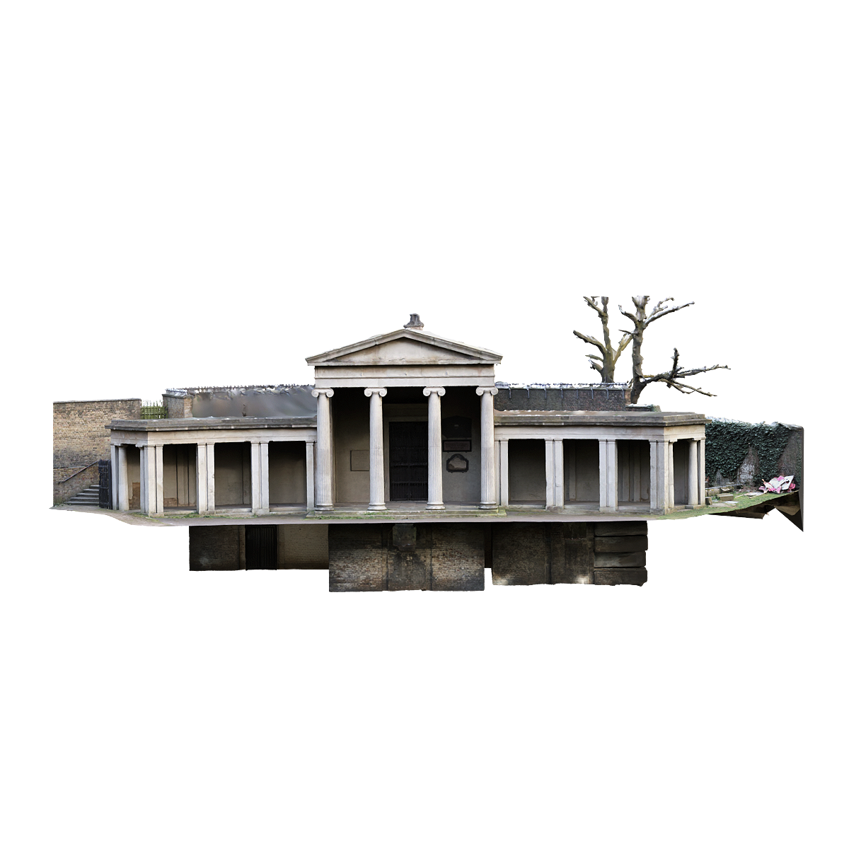 伦敦肯萨尔格林非国教徒礼拜堂 | 伦敦,宗教建筑,大型建筑,礼拜堂3D模型,建筑3D扫描,肯萨尔格林非国教徒礼拜堂,建于1834年,约翰·格里菲斯,希腊复兴风格,19世纪墓地设计,3D模型,3D打印,3D素材,obj,glTF,fbx,dae,stl,3ds,glb,usdz,3dmax,blender模型,VisionPro,3D建模,3D扫描,3d打印模型
