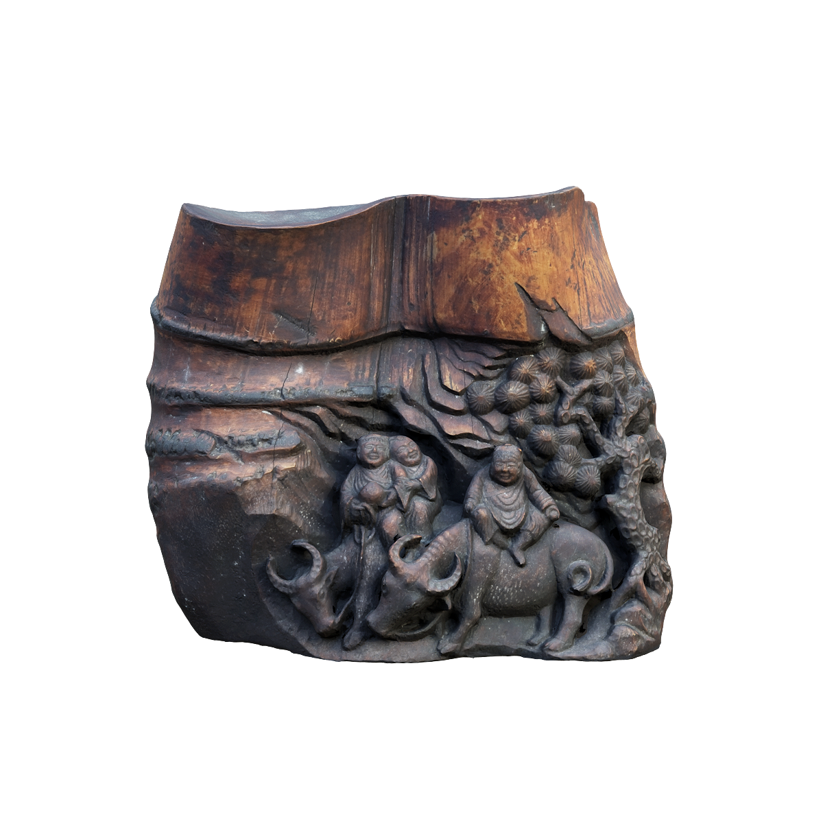 放牛主题竹根雕 | 艺术品,工艺品,宝庆竹刻,非物质文化遗产,张宗凡,传统手工艺,放牛主题竹根雕,中国瑰宝,宝庆竹刻3D模型,湖南省邵阳市,3D模型,3D打印,3D素材,obj,glTF,fbx,dae,stl,3ds,glb,usdz,3dmax,blender模型,VisionPro,3D建模,3D扫描,3d打印模型