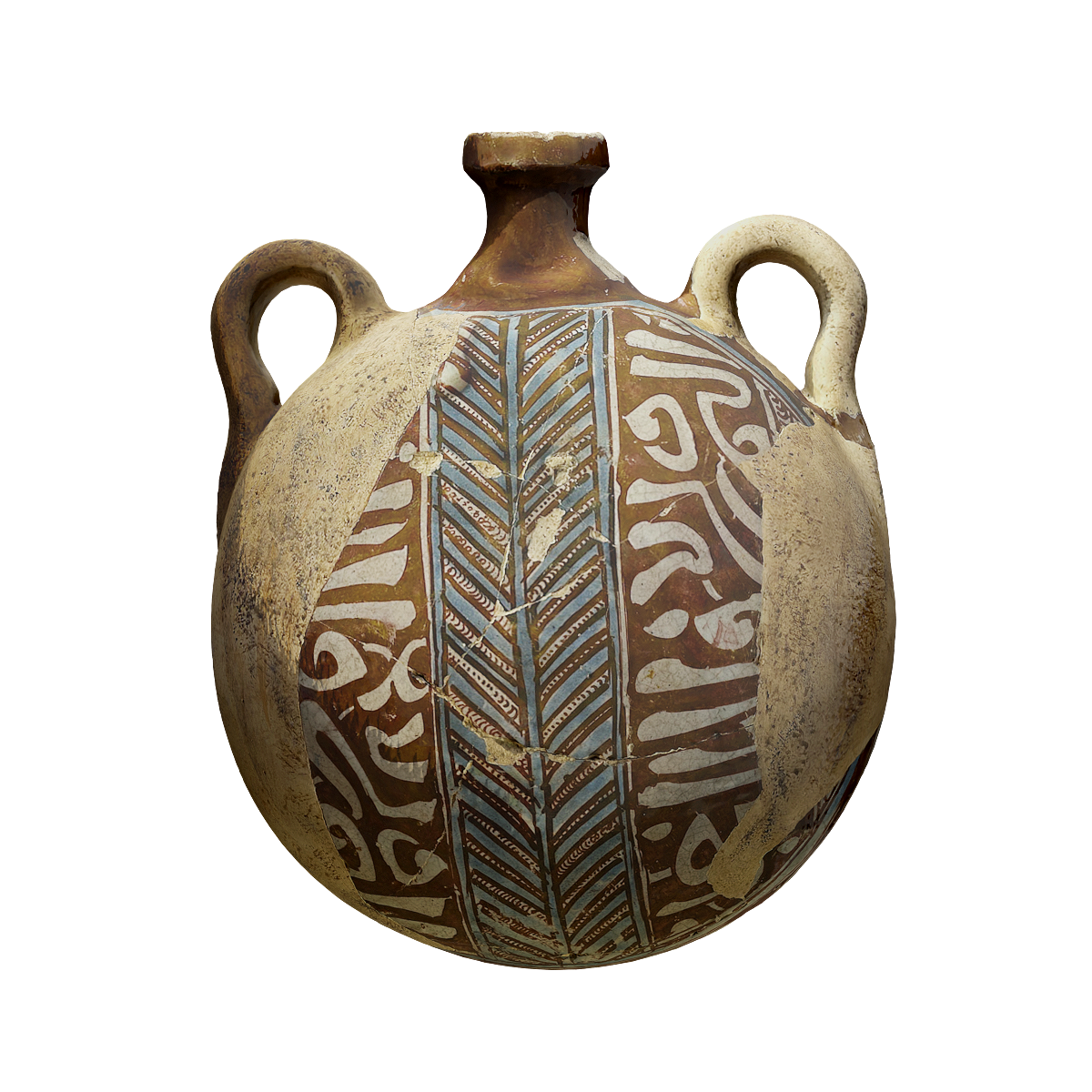 朝圣瓶 | 艺术品,工艺品,宗教信仰,16世纪,陶瓷工艺,朝圣瓶,陶瓷容器3D模型,东方图案,金光釉面,陶瓷釉料,3D模型,3D打印,3D素材,obj,glTF,fbx,dae,stl,3ds,glb,usdz,3dmax,blender模型,VisionPro,3D建模,3D扫描,3d打印模型