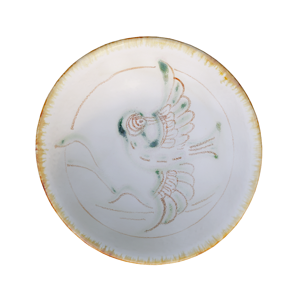 青釉褐绿彩花鸟碗 | 艺术品,工艺品,中国,铜官窑,中国工艺美术大师,彭望球,陶瓷窑系,铜官窑陶瓷艺术,青釉褐绿彩花鸟碗,碗3D模型,3D模型,3D打印,3D素材,obj,glTF,fbx,dae,stl,3ds,glb,usdz,3dmax,blender模型,VisionPro,3D建模,3D扫描,3d打印模型