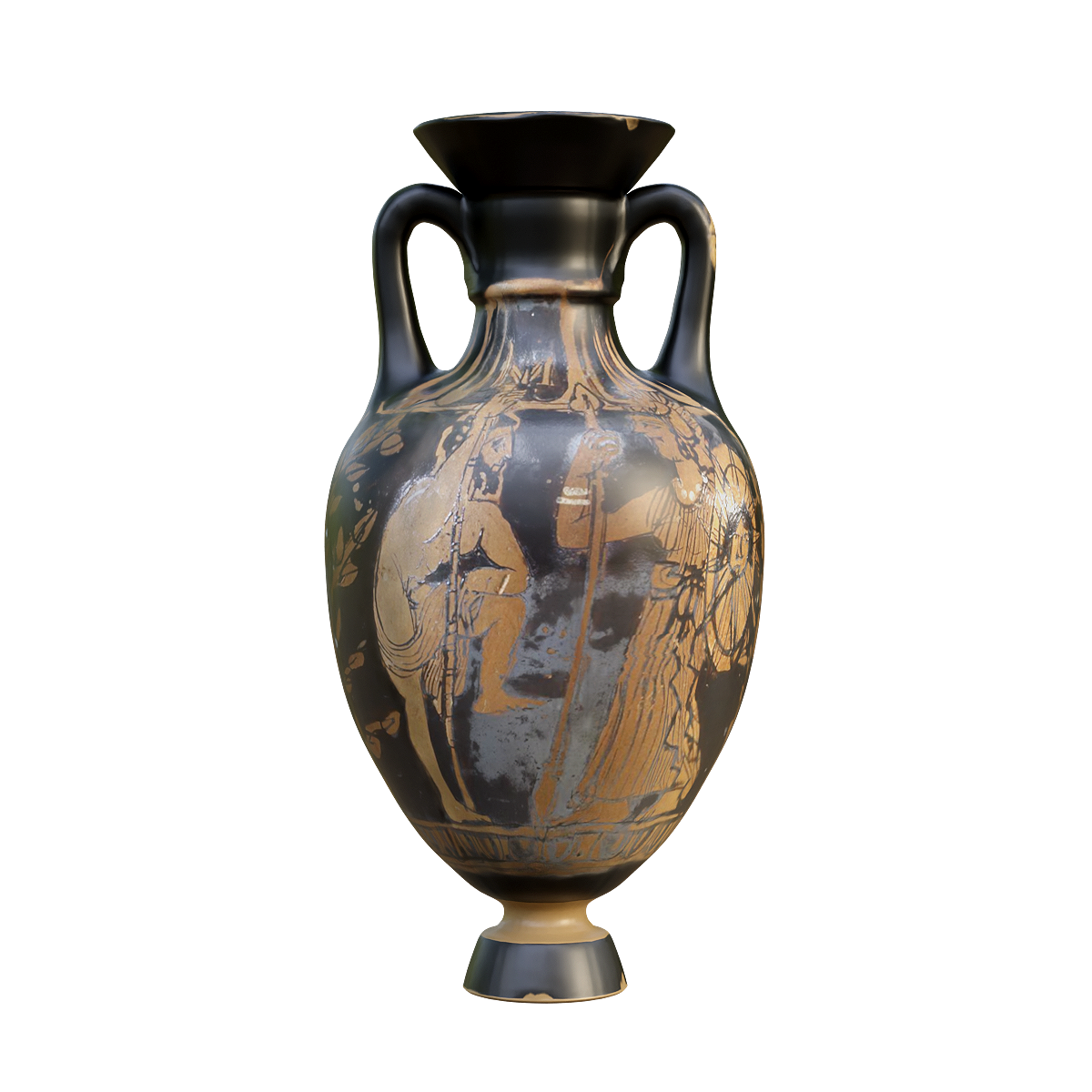 安福拉古希腊陶瓷容器-巴尔的摩 | 雅典娜,古希腊,波塞冬,巴尔的摩,阿提卡地区,陶瓷容器3D模型,古希腊陶瓷技艺,安福拉古希腊陶瓷容器,安福拉,约公元前400至375年,3D模型,3D打印,3D素材,obj,glTF,fbx,dae,stl,3ds,glb,usdz,3dmax,blender模型,VisionPro,3D建模,3D扫描,3d打印模型