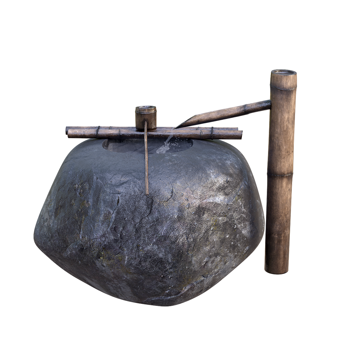 日本手水钵 | 竹制品,清洗,日本文化,日本手水钵,石制水盆,手水钵3D模型,设计简洁,设计精妙,天然石材雕刻,日本传统设计,3D模型,3D打印,3D素材,obj,glTF,fbx,dae,stl,3ds,glb,usdz,3dmax,blender模型,VisionPro,3D建模,3D扫描,3d打印模型