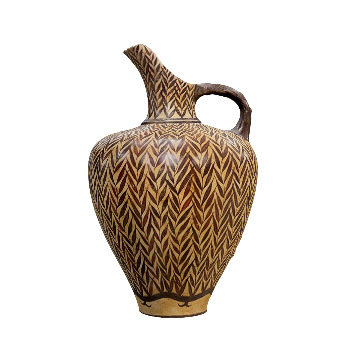 古代克里特文明时期陶器复制品3D模型 | 陶器,文化遗产,复制品,陶瓷容器3D模型,古代克里特文明时期的陶器复制品,古代克里特文明时期,法埃斯托斯,晚期米诺安一世时期,约公元前1700年至公元前1450年,鸟嘴形状喷口,3D模型,3D打印,3D素材,obj,glTF,fbx,dae,stl,3ds,glb,usdz,3dmax,blender模型,VisionPro,3D建模,3D扫描,3d打印模型