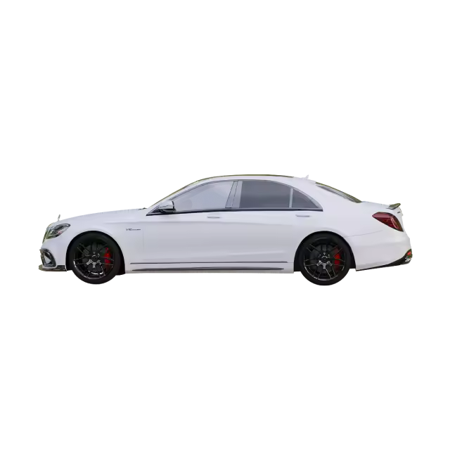 梅赛德斯-奔驰S65AMGW222豪华轿车模型预览图