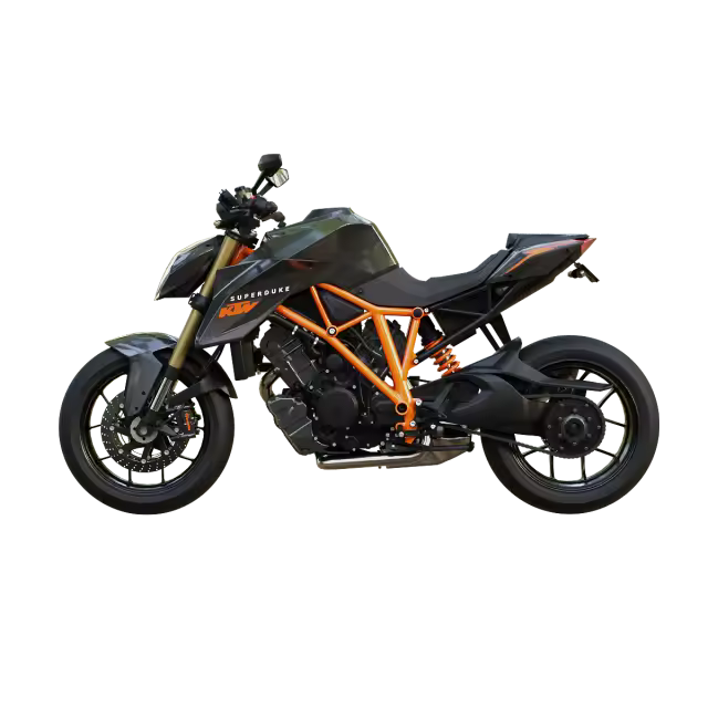 KTM-1290SuperdukeR旗舰级运动街车模型预览图