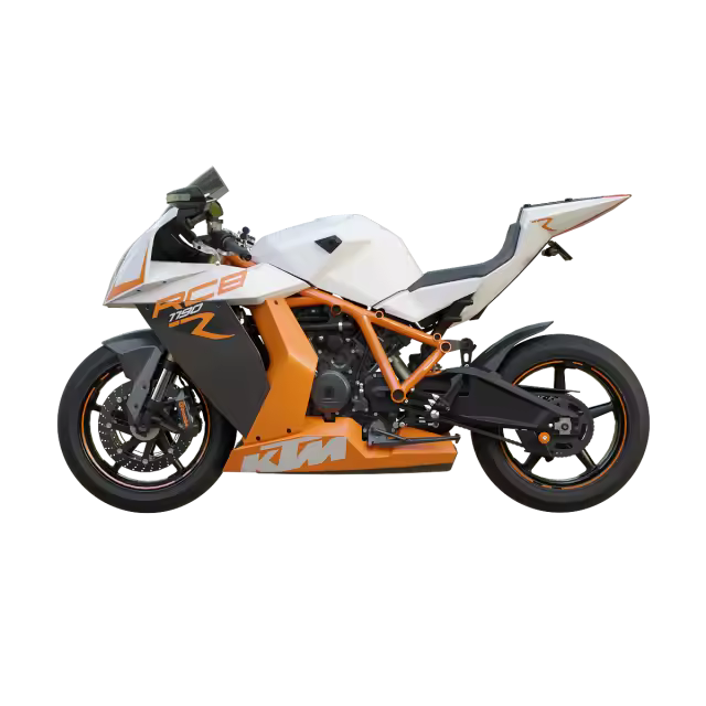 KTM-1190RC8R超级摩托车模型预览图