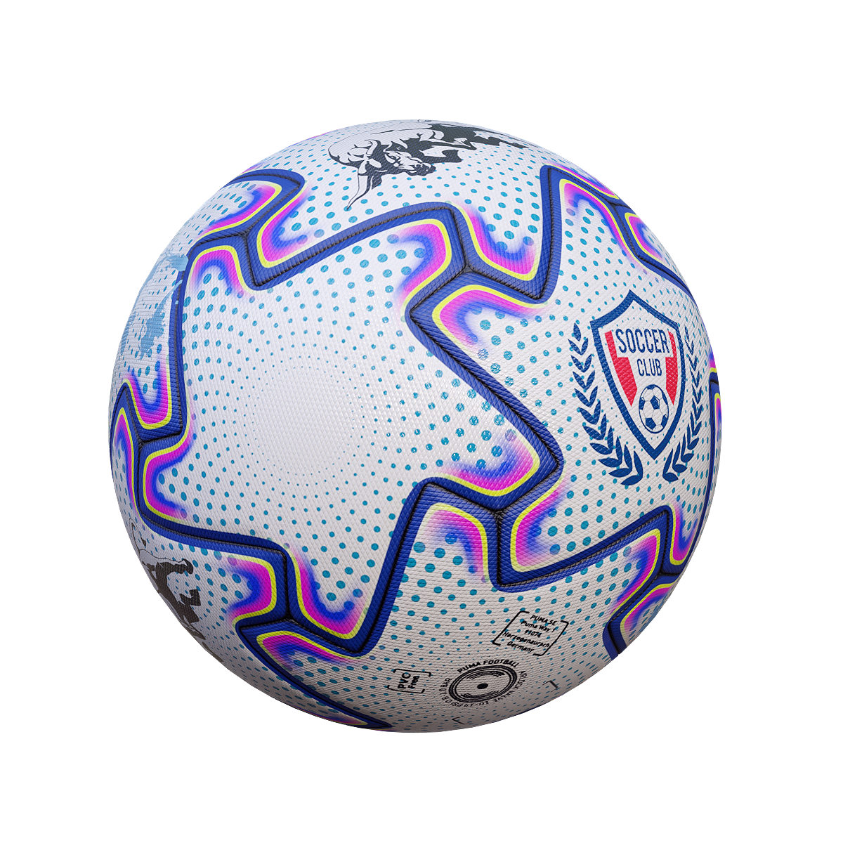 足球俱乐部足球-白色 | 体育用品,白色,足球3D模型,足球运动,足球俱乐部,SOCCERCLUB,户外运动,足球俱乐部足球,合成皮革材料,足球比赛,3D模型,3D打印,3D素材,obj,glTF,fbx,dae,stl,3ds,glb,usdz,3dmax,blender模型,VisionPro,3D建模,3D扫描,3d打印模型