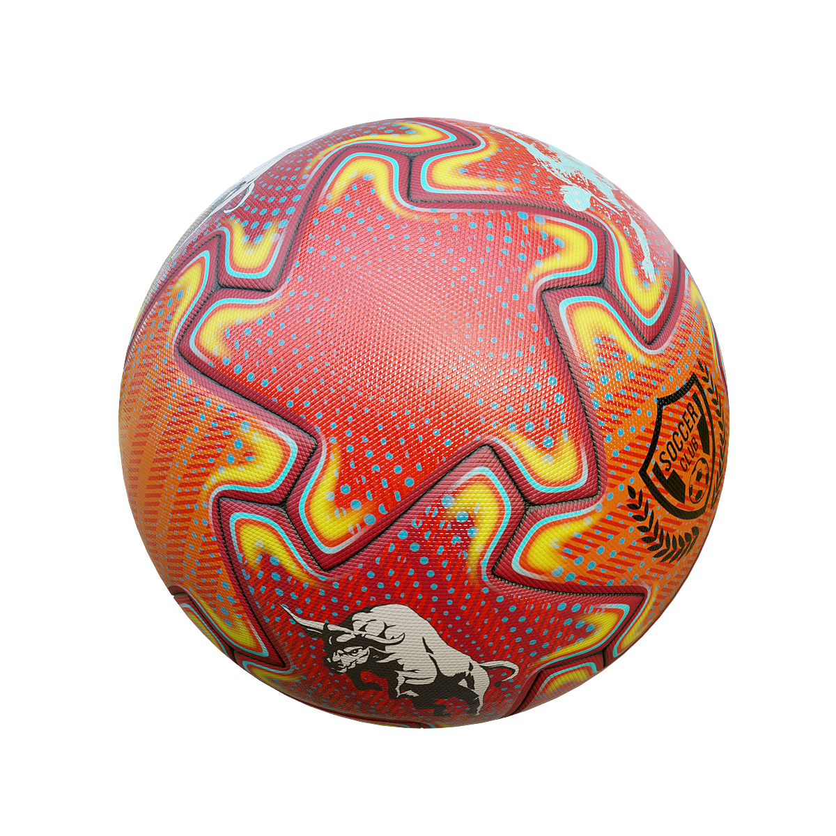 足球俱乐部足球-红色 | 体育用品,红色,足球3D模型,足球运动,足球俱乐部,SOCCERCLUB,户外运动,足球俱乐部足球,合成皮革材料,足球比赛,3D模型,3D打印,3D素材,obj,glTF,fbx,dae,stl,3ds,glb,usdz,3dmax,blender模型,VisionPro,3D建模,3D扫描,3d打印模型