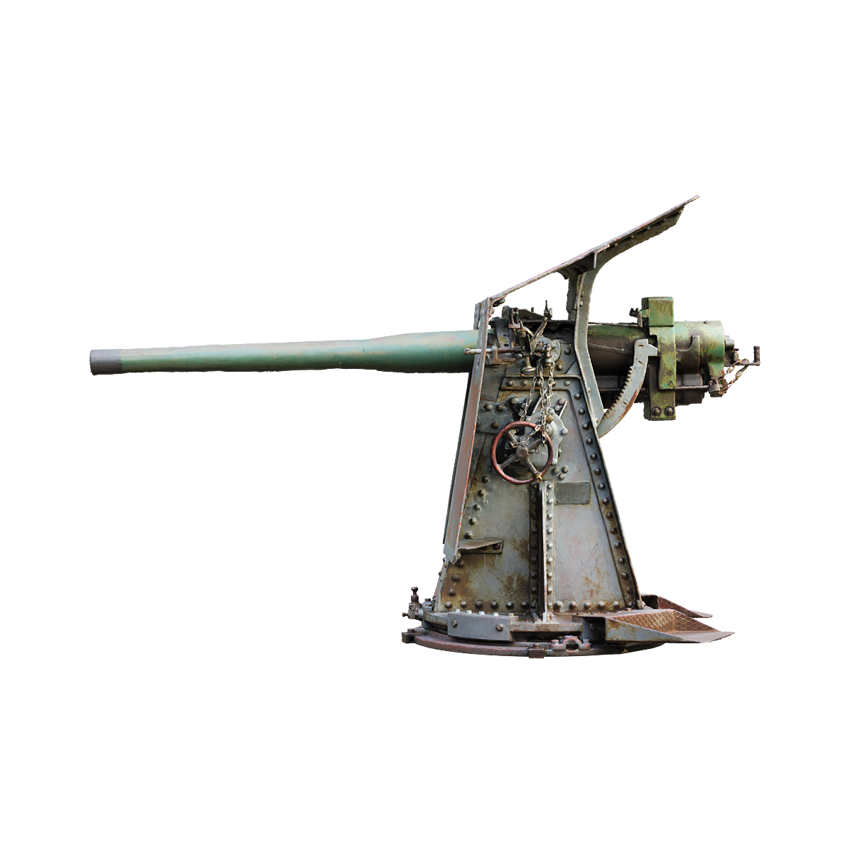 十二磅速射炮（完整版） | 大炮3D模型,十二磅速射炮,英国大炮,英国皇家海军,自1894年引入,由阿姆斯特朗·惠特沃斯和埃尔斯威克生产,射程超过10公里,射速每分钟15发,炮口初速约670米/秒,舰炮,3D模型,3D打印,3D素材,obj,glTF,fbx,dae,stl,3ds,glb,usdz,3dmax,blender模型,VisionPro,3D建模,3D扫描,3d打印模型