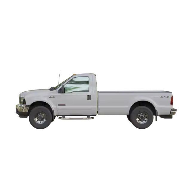 福特F-350SuperDuty重型皮卡模型预览图
