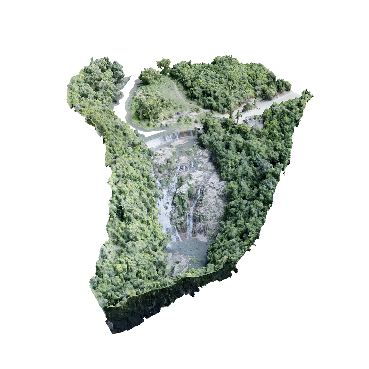 巴西Cascata do Salso瀑布