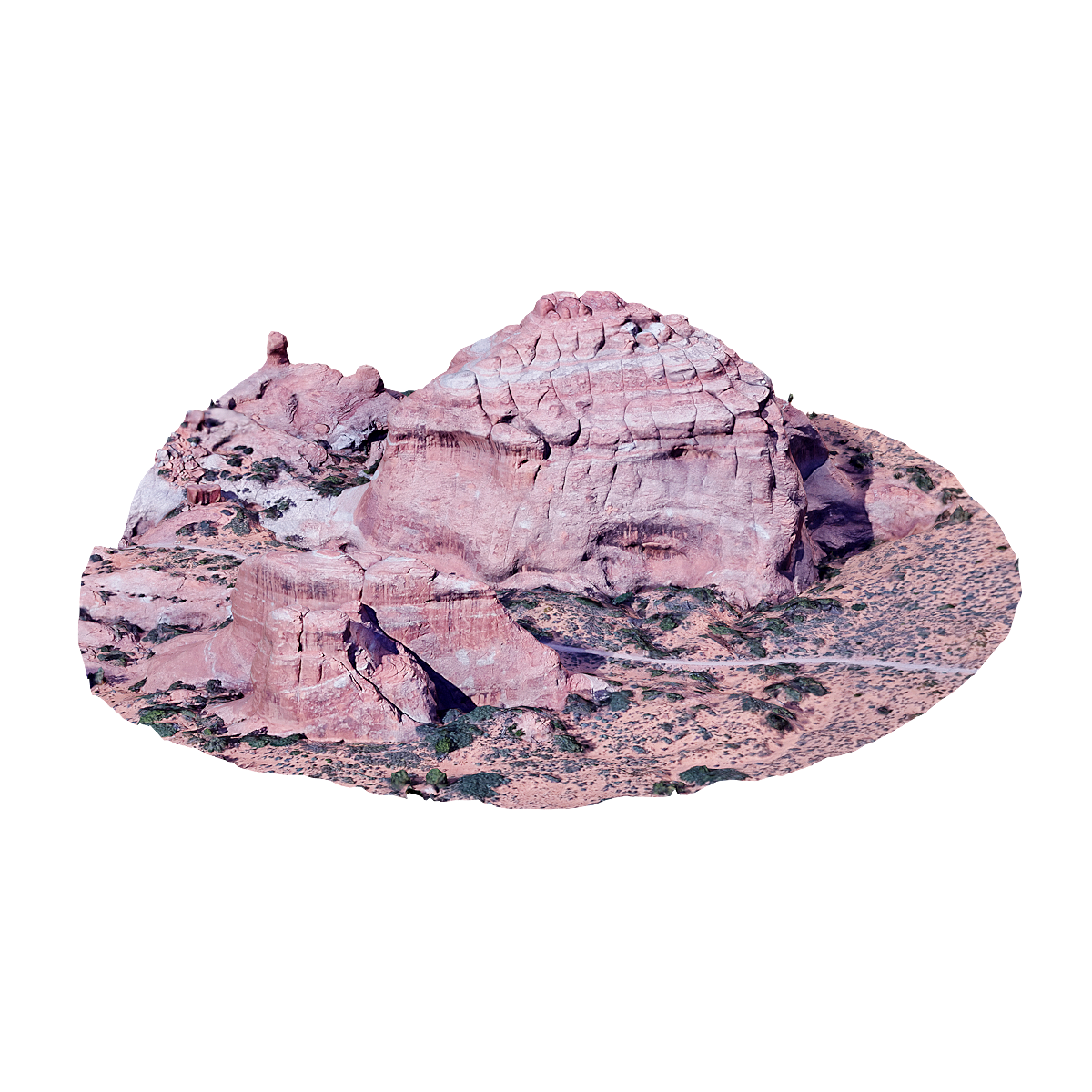 美国犹他州峡谷之地国家公园（其二） | 场景3D模型,美国犹他州,大型场景,场景3D扫描,国家公园,自然奇观,地质奇观,徒步旅行,峡谷之地国家公园,旅行景点,3D模型,3D打印,3D素材,obj,glTF,fbx,dae,stl,3ds,glb,usdz,3dmax,blender模型,VisionPro,3D建模,3D扫描,3d打印模型