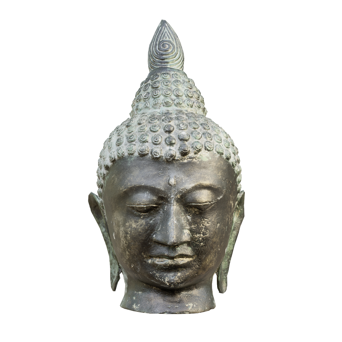 青铜佛头像 | 艺术品,工艺品,佛像,佛陀,青铜制品,雕像3D模型,宗教雕像,青铜像,青铜佛头像,佛头像,3D模型,3D打印,3D素材,obj,glTF,fbx,dae,stl,3ds,glb,usdz,3dmax,blender模型,VisionPro,3D建模,3D扫描,3d打印模型