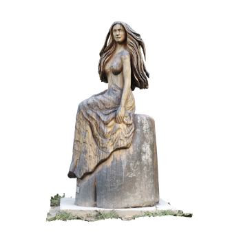 美人鱼木雕-JiříNekola