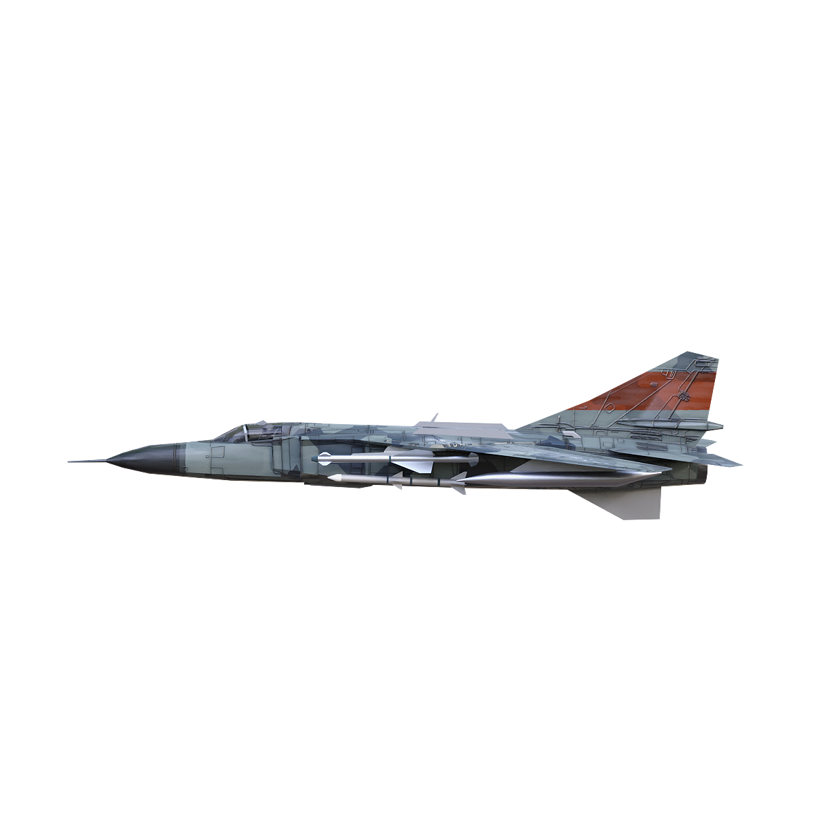苏联MiG-23"Flogger"多用途战斗机(灰蓝迷彩色)