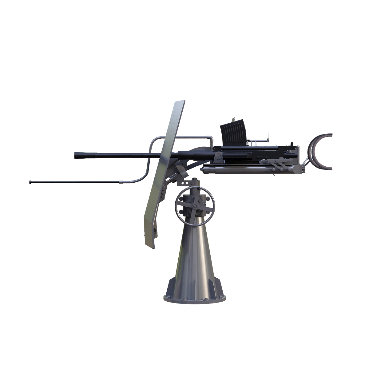 德国20mmFLAK38防空炮 | 军事装备,军事武器,防空炮,二战期间,高射速,20mmFLAK38防空炮,20mmFLAK38,德国防空炮,轻型防空炮,莱茵金属公司,3D模型,3D打印,3D素材,obj,glTF,fbx,dae,stl,3ds,glb,usdz,3dmax,blender模型,VisionPro,3D建模,3D扫描,3d打印模型