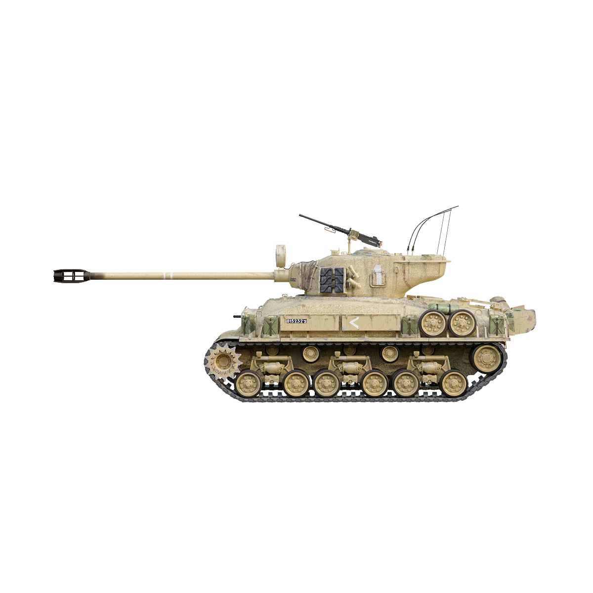 以色列M51IsraelSuperSherman主战坦克