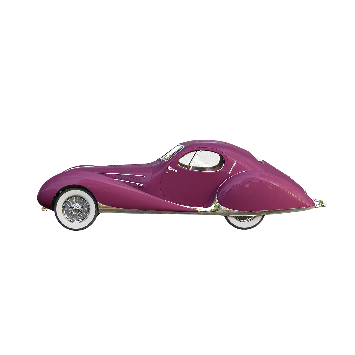 法国Talbot-Lago T150-SS Goutte d'eau汽车 1937款