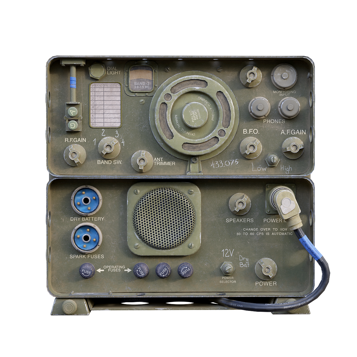 美国AN/GRR-5移动短波接收机 | 电子设备,电子产品,军事设备,仪器设备,老式设备,AN/GRR-5移动短波接收机,AN/GRR-5,移动短波接收机3D模型,Angry5,美国短波接收机,3D模型,3D打印,3D素材,obj,glTF,fbx,dae,stl,3ds,glb,usdz,3dmax,blender模型,VisionPro,3D建模,3D扫描,3d打印模型