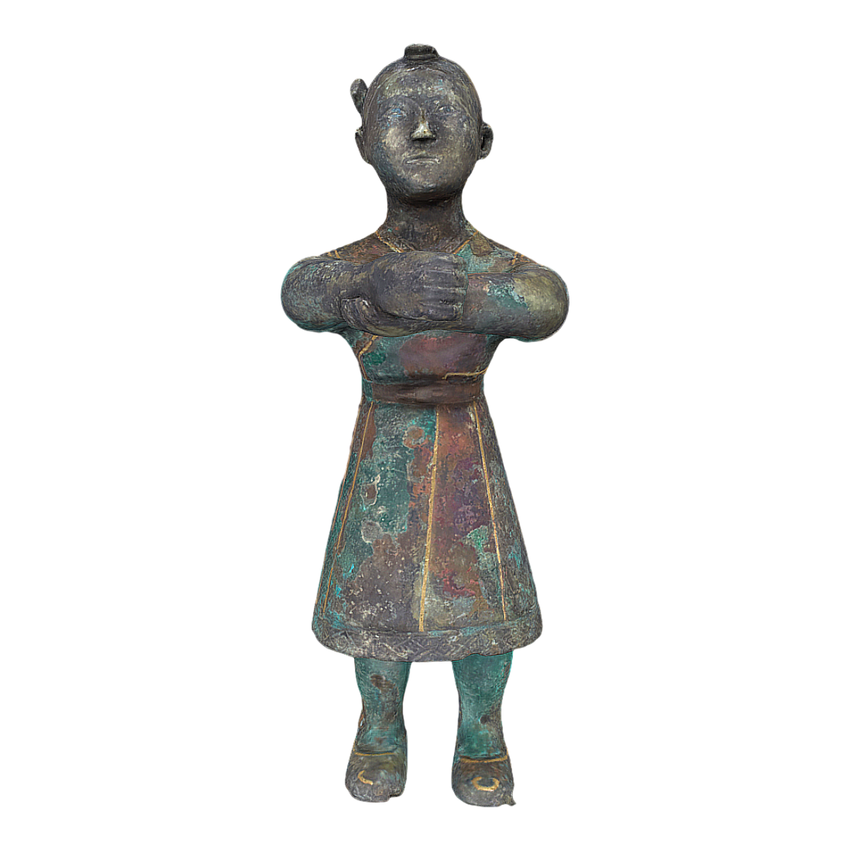 周朝时期的铜像《周朝敬姿铜像》 | 雕像,青铜制品,雕像3D模型,青铜雕像,中国文物,青铜像,周朝文物,周朝敬姿铜像,周朝时期铜像,周朝时期文物,3D模型,3D打印,3D素材,obj,glTF,fbx,dae,stl,3ds,glb,usdz,3dmax,blender模型,VisionPro,3D建模,3D扫描,3d打印模型