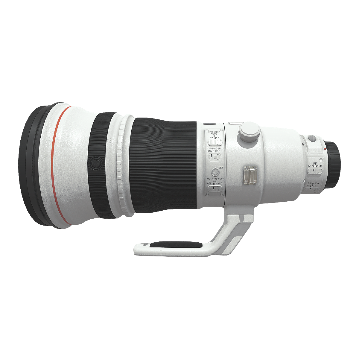超长焦镜头 佳能EF 400mm f/2.8L IS II USM | Canon,佳能,镜头,镜头3D模型,全画幅镜头,佳能镜头,canon镜头,超长焦镜头,f/2.8L-IS-II-USM,EF-400mm,3D模型,3D打印,3D素材,obj,glTF,fbx,dae,stl,3ds,glb,usdz,3dmax,blender模型,VisionPro,3D建模,3D扫描,3d打印模型