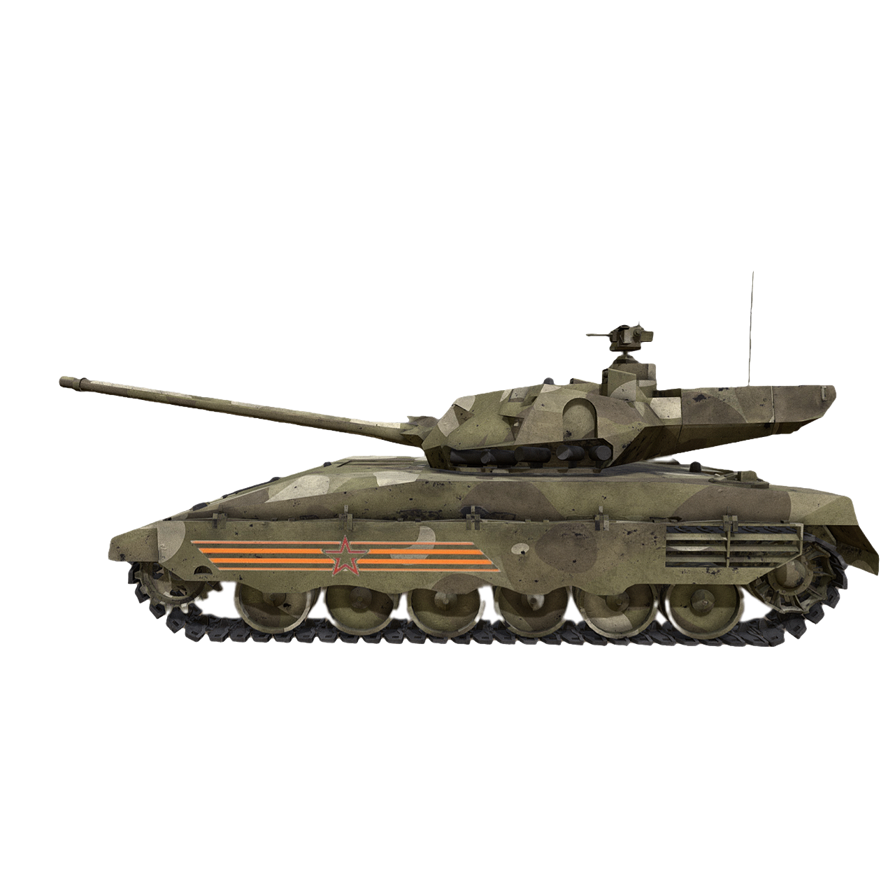 游戏《装甲战争》中的载具：T-14 | 载具,坦克,主战坦克,游戏载具,军事载具,坦克3D模型,装甲战争,T-14,俄罗斯坦克,游戏坦克,3D模型,3D打印,3D素材,obj,glTF,fbx,dae,stl,3ds,glb,usdz,3dmax,blender模型,VisionPro,3D建模,3D扫描,3d打印模型