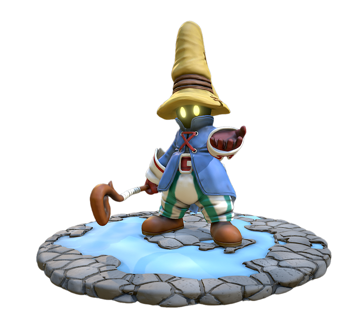 游戏《最终幻想Ⅸ》中的角色：比比·奥尔尼迪亚 | 游戏角色,游戏人物,最终幻想,游戏角色3D模型,比比·奥尔尼迪亚,最终幻想9,FF9,最终幻想Ⅸ,最终幻想人物,FinalFantasyIX,3D模型,3D打印,3D素材,obj,glTF,fbx,dae,stl,3ds,glb,usdz,3dmax,blender模型,VisionPro,3D建模,3D扫描,3d打印模型