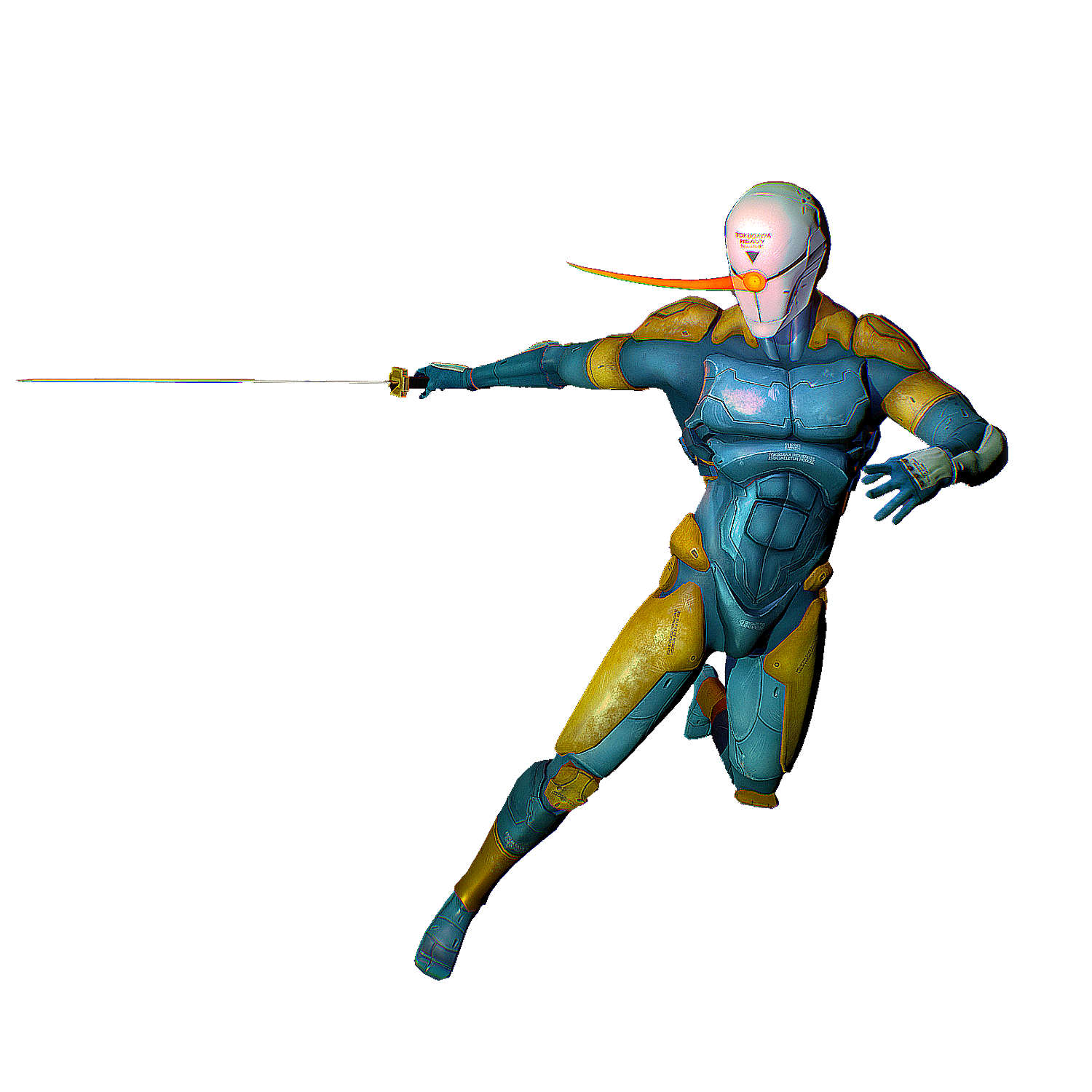 游戏《合金装备》中的角色:灰狐 PS1