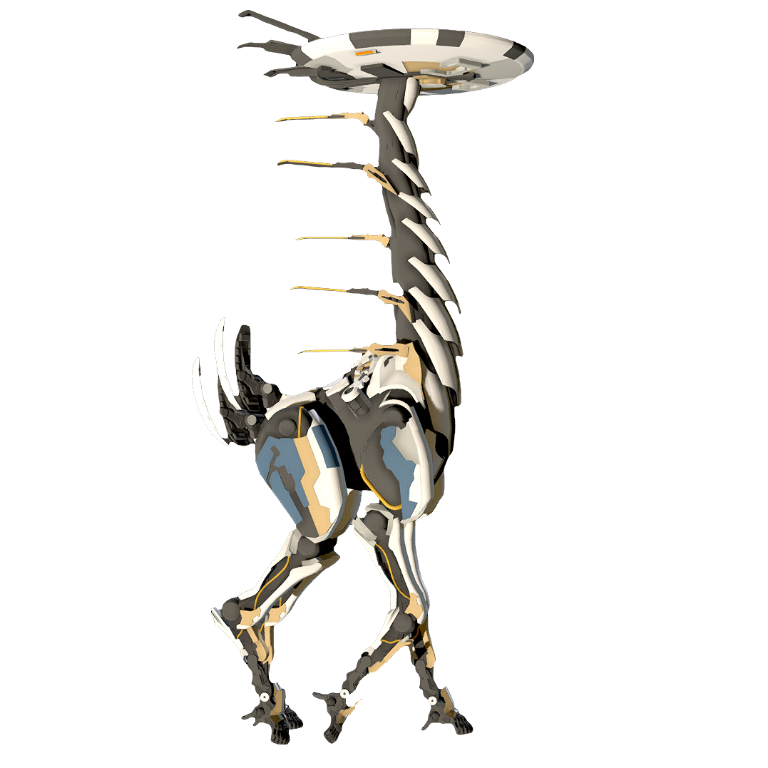 游戏《地平线：零之曙光》中的怪物：长颈兽 | 怪物,游戏怪物3D模型,游戏怪物,机械怪物,地平线：零之曙光,地平线系列,HorizonZeroDawn,机械巨兽,长颈兽,Tallneck,3D模型,3D打印,3D素材,obj,glTF,fbx,dae,stl,3ds,glb,usdz,3dmax,blender模型,VisionPro,3D建模,3D扫描,3d打印模型