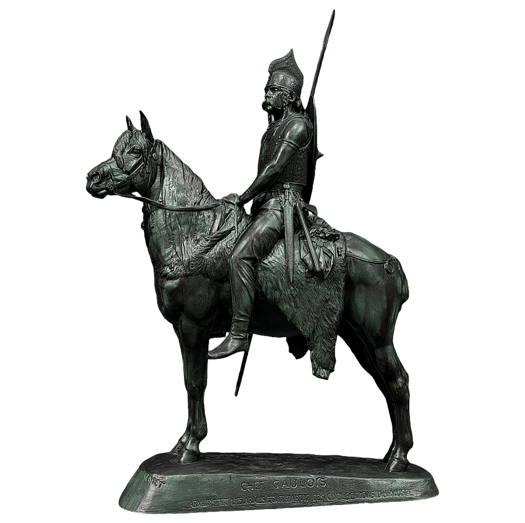 高卢骑士 | 雕塑,雕像3D模型,博物馆藏品,青铜雕像,奥赛博物馆,法国文物,高卢骑士,高卢骑士雕像,骑士雕像,埃马纽埃尔·弗雷米特,3D模型,3D打印,3D素材,obj,glTF,fbx,dae,stl,3ds,glb,usdz,3dmax,blender模型,VisionPro,3D建模,3D扫描,3d打印模型