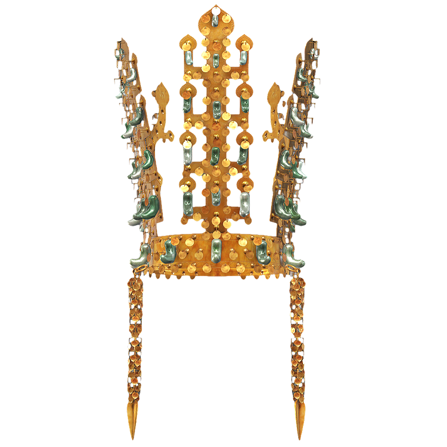 天马冢金冠 | 文物,博物馆藏品,王冠,王冠3D模型,天马冢金冠,新罗时代文物,庆州国立博物馆,金冠,天马冢文物,韩国文物,3D模型,3D打印,3D素材,obj,glTF,fbx,dae,stl,3ds,glb,usdz,3dmax,blender模型,VisionPro,3D建模,3D扫描,3d打印模型