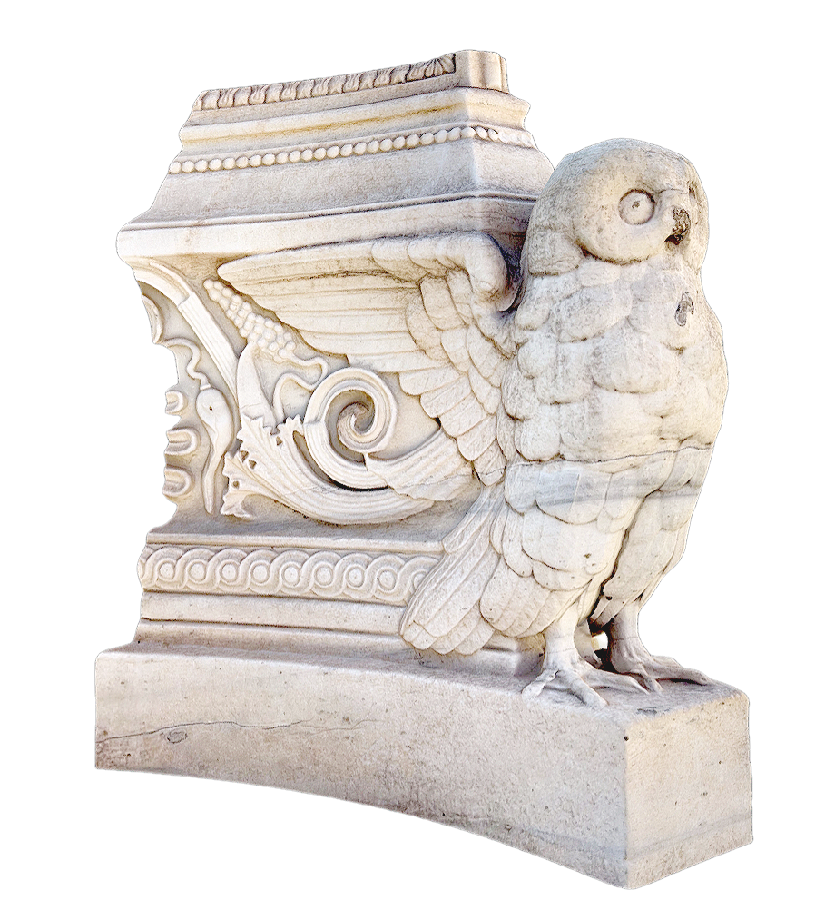 希腊国家图书馆猫头鹰雕像 | 雕塑,雕像,艺术品,雕像3D模型,十九世纪艺术品,十九世纪雕像,雅典国家图书馆,猫头鹰雕像,希腊国家图书馆猫头鹰雕像,特奥费尔·翰森,3D模型,3D打印,3D素材,obj,glTF,fbx,dae,stl,3ds,glb,usdz,3dmax,blender模型,VisionPro,3D建模,3D扫描,3d打印模型