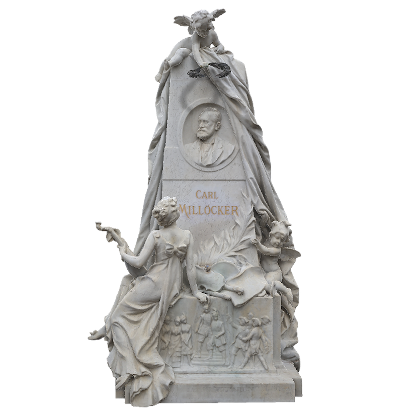 《卡尔·米勒克》 | 雕塑,雕像,雕像3D模型,纪念碑,墓碑,奥地利作曲家,卡尔·米勒克,CarlMillöcker,指挥家,卡尔·米勒克雕像,3D模型,3D打印,3D素材,obj,glTF,fbx,dae,stl,3ds,glb,usdz,3dmax,blender模型,VisionPro,3D建模,3D扫描,3d打印模型