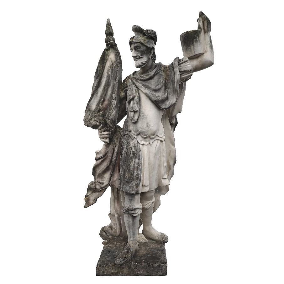 《圣弗洛里安》 | 雕塑,雕像,艺术品,雕像3D模型,十八世纪雕塑,罗马士兵,罗马士兵雕像,圣弗洛里安,圣弗洛里安雕像,弗洛里安,3D模型,3D打印,3D素材,obj,glTF,fbx,dae,stl,3ds,glb,usdz,3dmax,blender模型,VisionPro,3D建模,3D扫描,3d打印模型