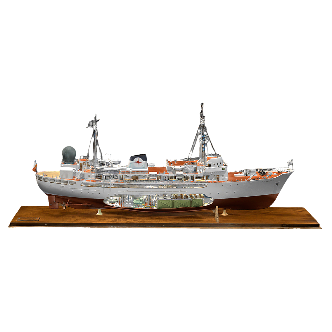 法国1号气象护卫舰船模  | 载具,船只,船模,水上载具,护卫舰,舰艇,舰艇3D模型,法国1号气象护卫舰,气象船,法国舰船,3D模型,3D打印,3D素材,obj,glTF,fbx,dae,stl,3ds,glb,usdz,3dmax,blender模型,VisionPro,3D建模,3D扫描,3d打印模型