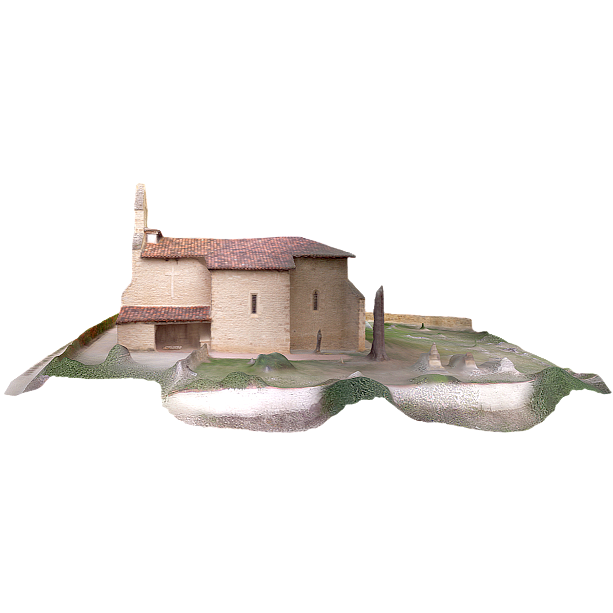 Carla教堂 | 建筑,教堂,建筑3D模型,历史建筑,法国景点,中世纪建筑,罗马式建筑,法国建筑,Carla教堂,十五世纪建筑,3D模型,3D打印,3D素材,obj,glTF,fbx,dae,stl,3ds,glb,usdz,3dmax,blender模型,VisionPro,3D建模,3D扫描,3d打印模型