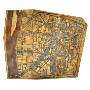 1800年代的特里尔立体地图