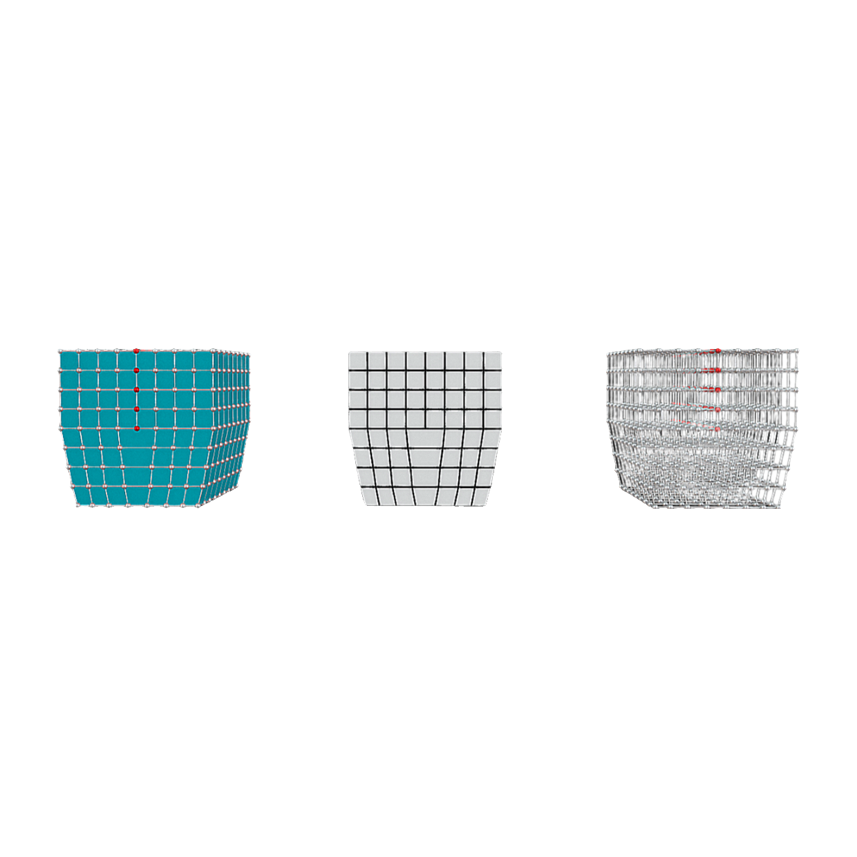 晶体结构缺陷(微观粒子3D示意图)
