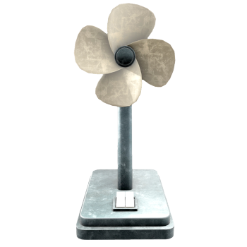 老式电动小风扇