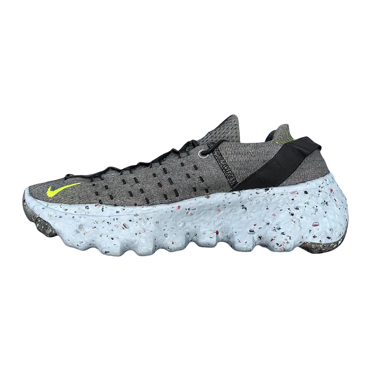 耐克（Nike）Space Hippie04灰色伏特款运动鞋 | 耐克,NIKE,鞋子,运动鞋,鞋子3D模型,Nike运动鞋,灰色伏特款运动鞋,NikeSpaceHippie04,NikeSpaceHippie04灰色伏特款,3D模型,3D打印,3D素材,obj,glTF,fbx,dae,stl,3ds,glb,usdz,3dmax,blender模型,VisionPro,3D建模,3D扫描,3d打印模型