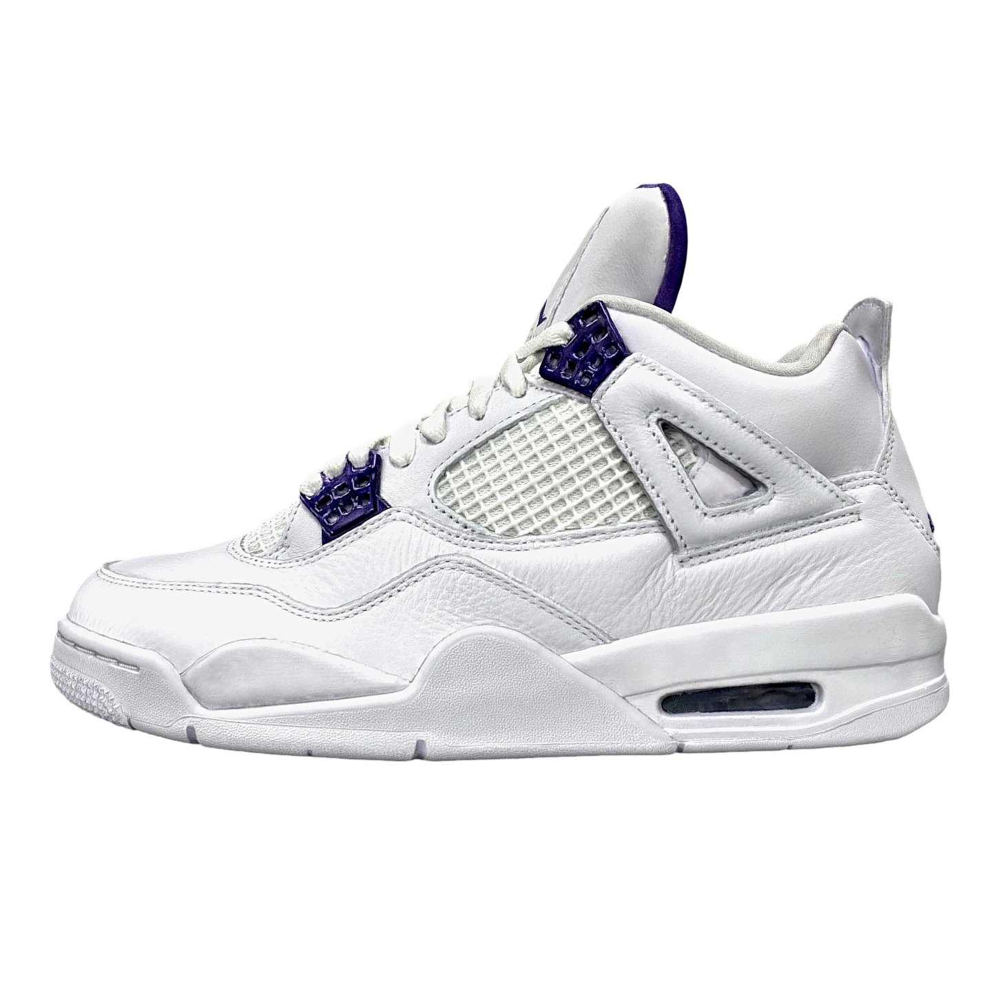 Air Jordan(AJ)4 Retro Metallic白色款运动鞋 | 球鞋,鞋子,运动鞋,鞋子3D模型,AIRJORDAN,AJ,Jordan运动鞋,高帮运动鞋,Jordan4RetroMetallic,3D模型,3D打印,3D素材,obj,glTF,fbx,dae,stl,3ds,glb,usdz,3dmax,blender模型,VisionPro,3D建模,3D扫描,3d打印模型