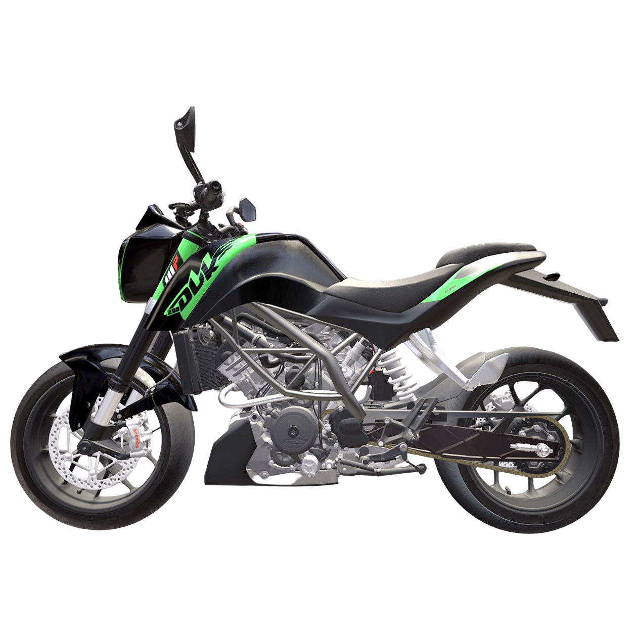 KTM 公爵 200运动摩托车
