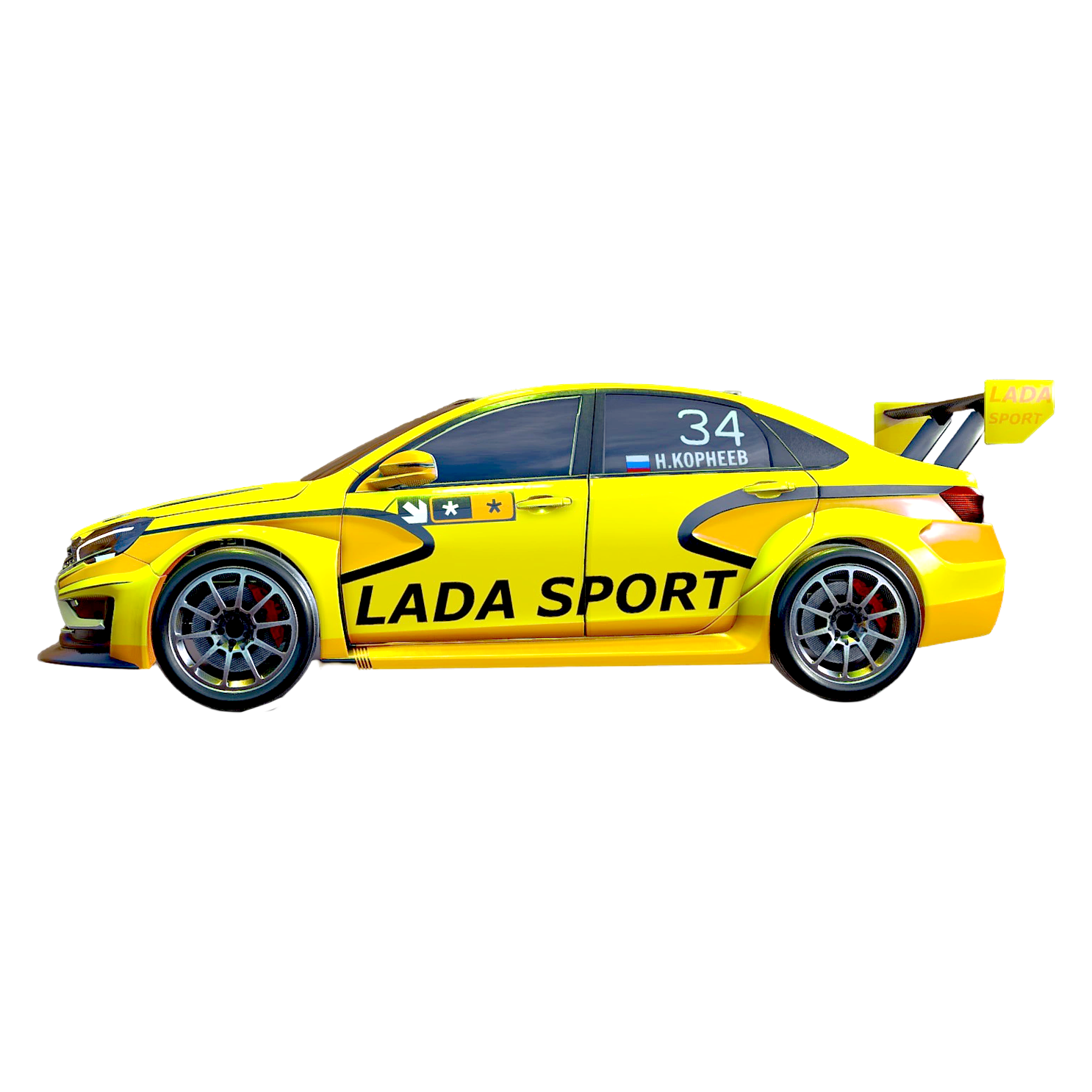 拉达Vesta Sport赛车