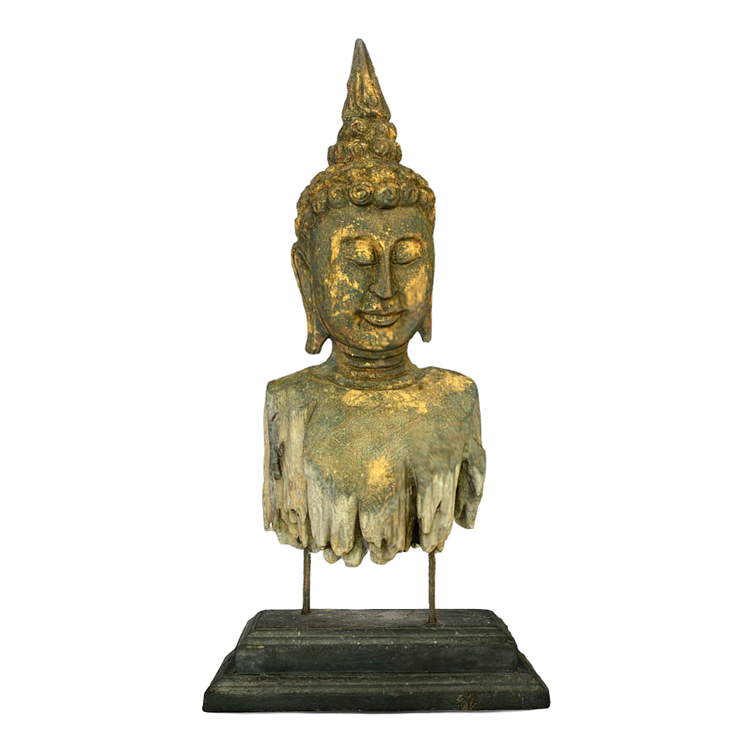 泰国文化遗产 镀金佛头木雕 | 佛像,佛头,雕像3D模型,木雕,佛教雕塑,泰国雕像,镀金佛头木雕,佛头木雕,泰国文化遗产,3D模型,3D打印,3D素材,obj,glTF,fbx,dae,stl,3ds,glb,usdz,3dmax,blender模型,VisionPro,3D建模,3D扫描,3d打印模型