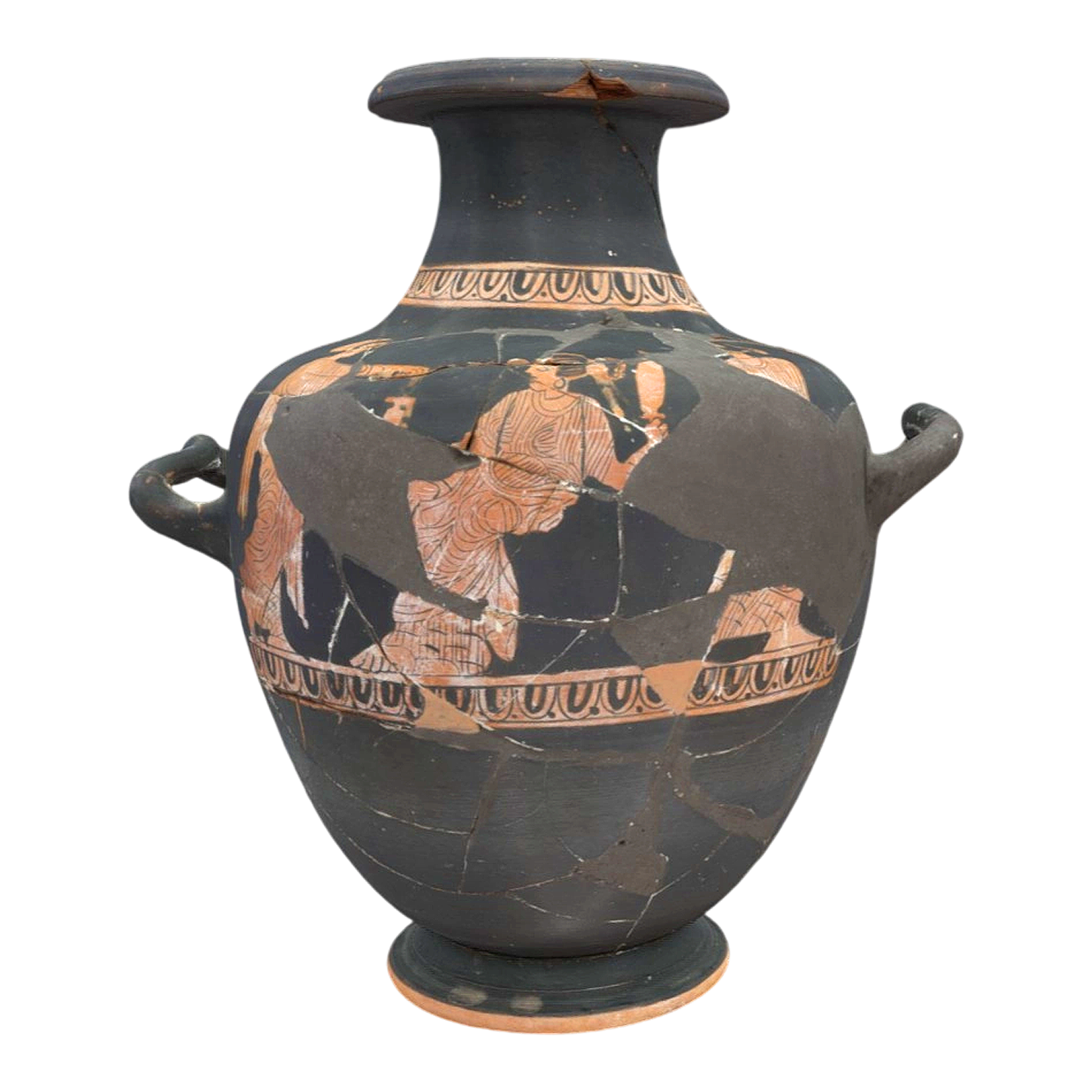 西西里卡马林纳出土的阿提卡红绘水罐 | 陶罐,文物,陶器,古希腊文物,文物3D模型,阿提卡红绘水罐,水罐,西西里卡马林纳文物,3D模型,3D打印,3D素材,obj,glTF,fbx,dae,stl,3ds,glb,usdz,3dmax,blender模型,VisionPro,3D建模,3D扫描,3d打印模型