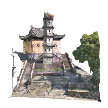临海市南山殿塔
