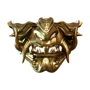 青铜武士面具（支持3D打印）
