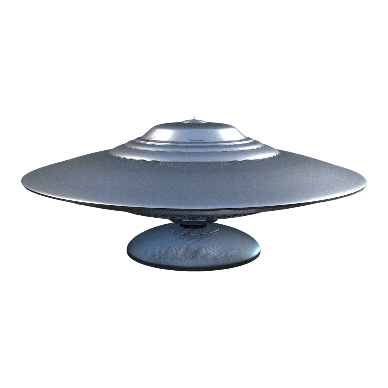 UFO 外星飞碟桌上摆件(支持3D打印)
