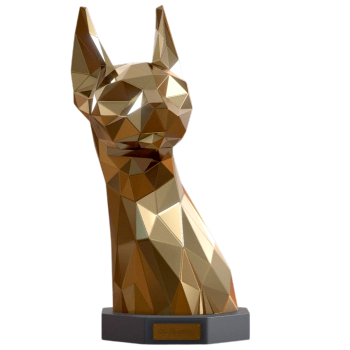 抽象装饰摆件 贝拉特里克斯（支持3D打印）